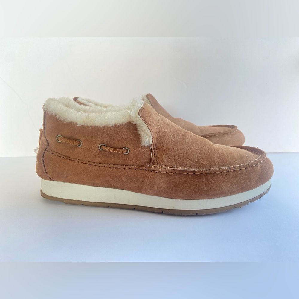 SPERRY Women’s Top-Sider Moc-Sider Premium Slip Size 8| Sheep